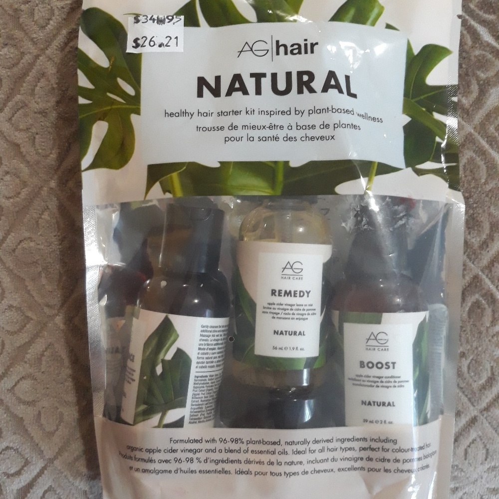 AG hair natural healthy starter kit
